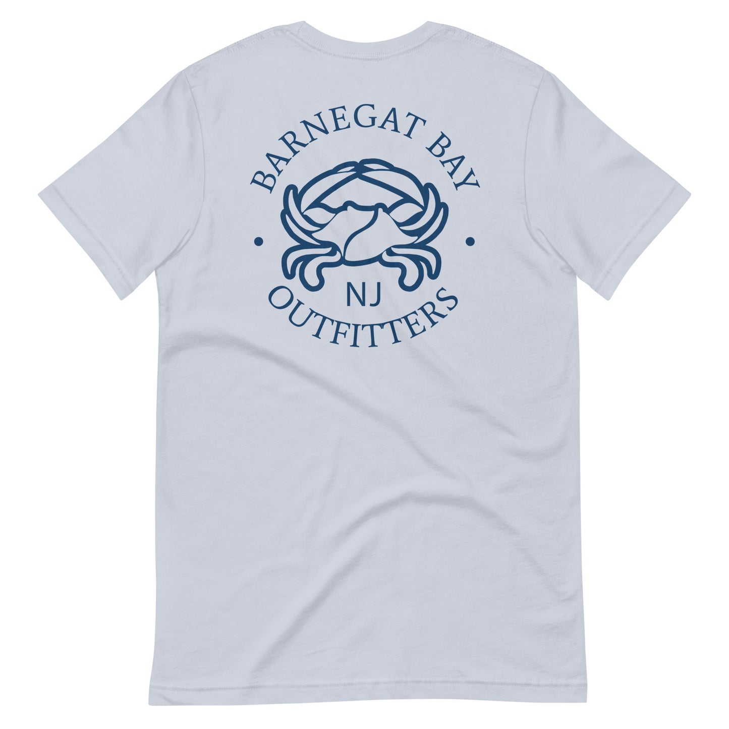 Barnegat Bay Outfitters Crab Circle Logo Unisex T-Shirt