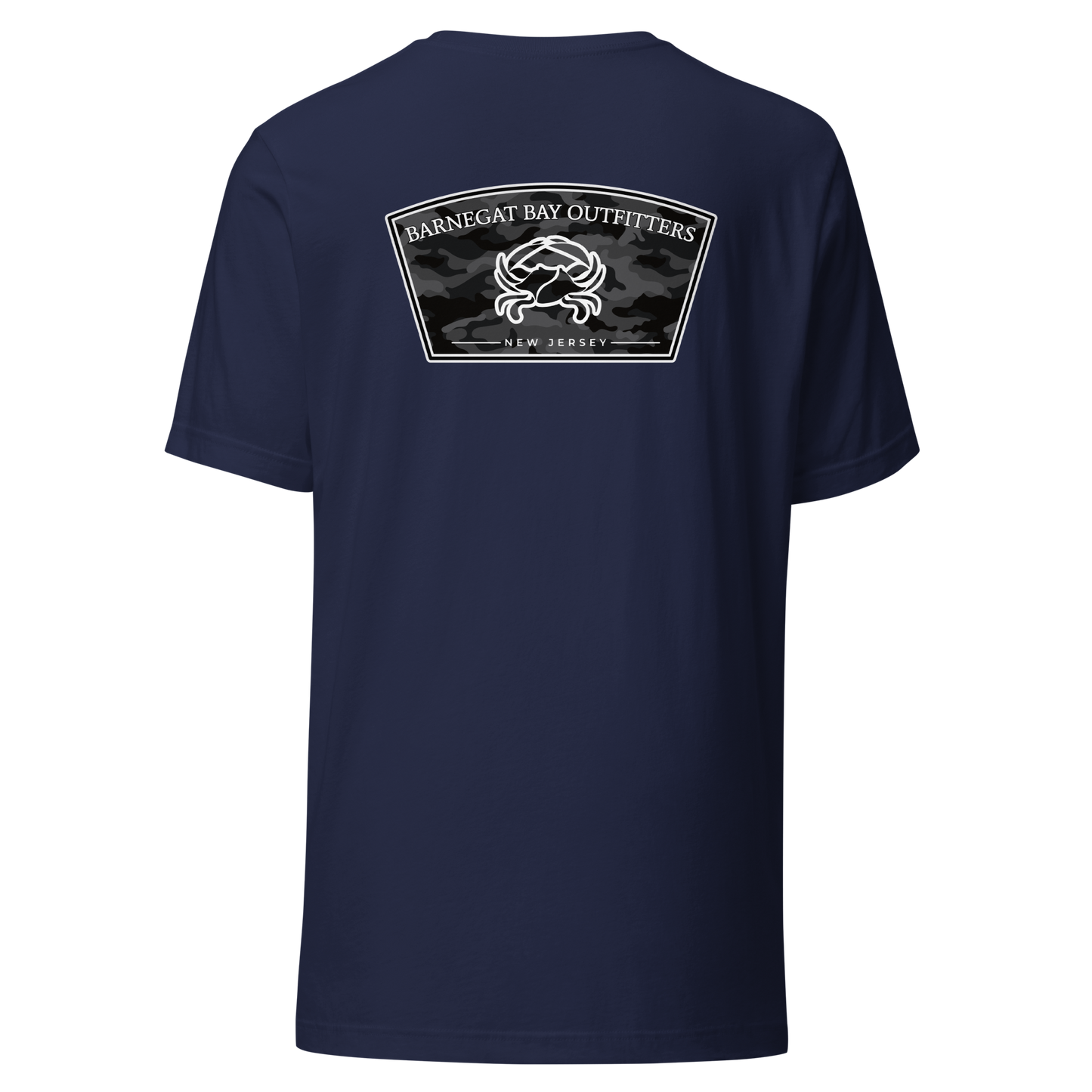 Shield Logo Crab Black Camo Unisex T-Shirt B+C 3001