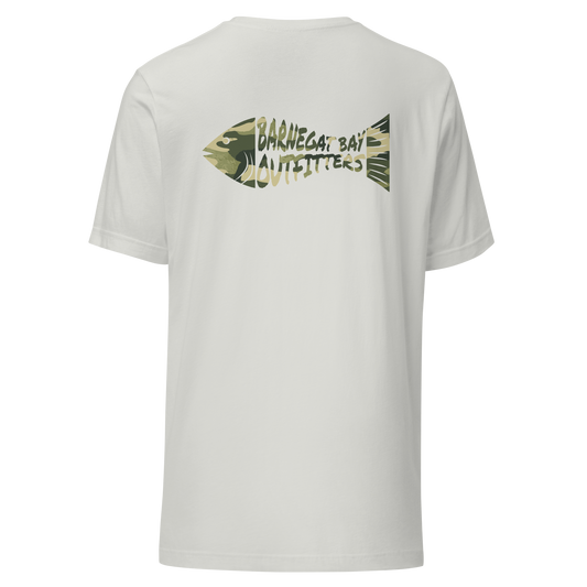 Fish Logo Unisex T-Shirt B+C 3001 Camo