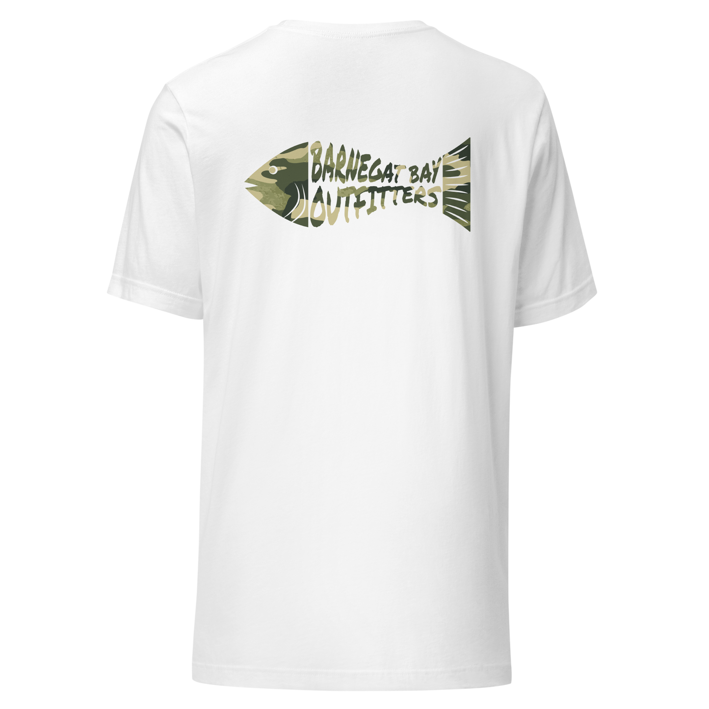 Fish Logo Unisex T-Shirt B+C 3001 Camo