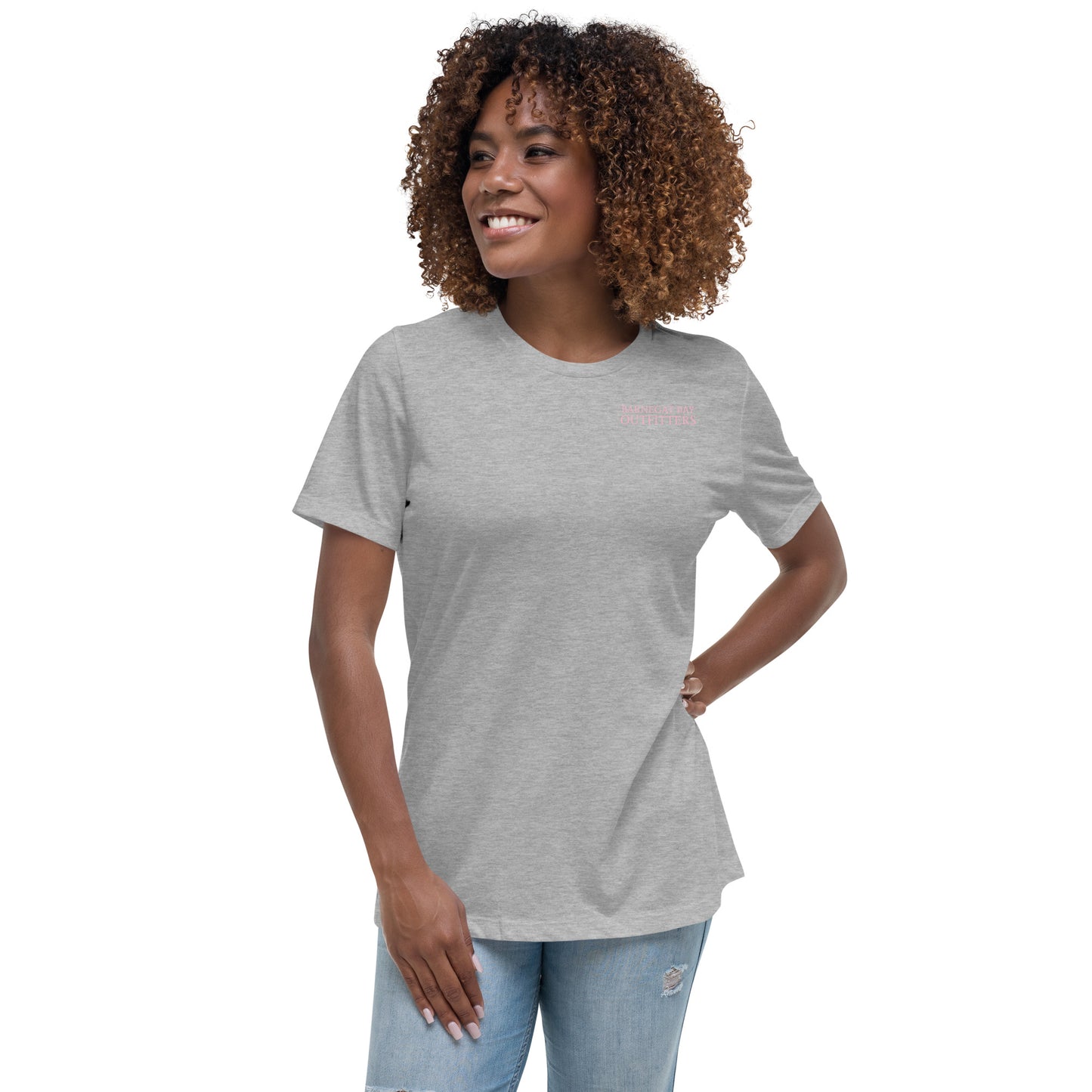 Barnegat Bay Outfitters Crab Logo Women's Relaxed T-Shirt - PK