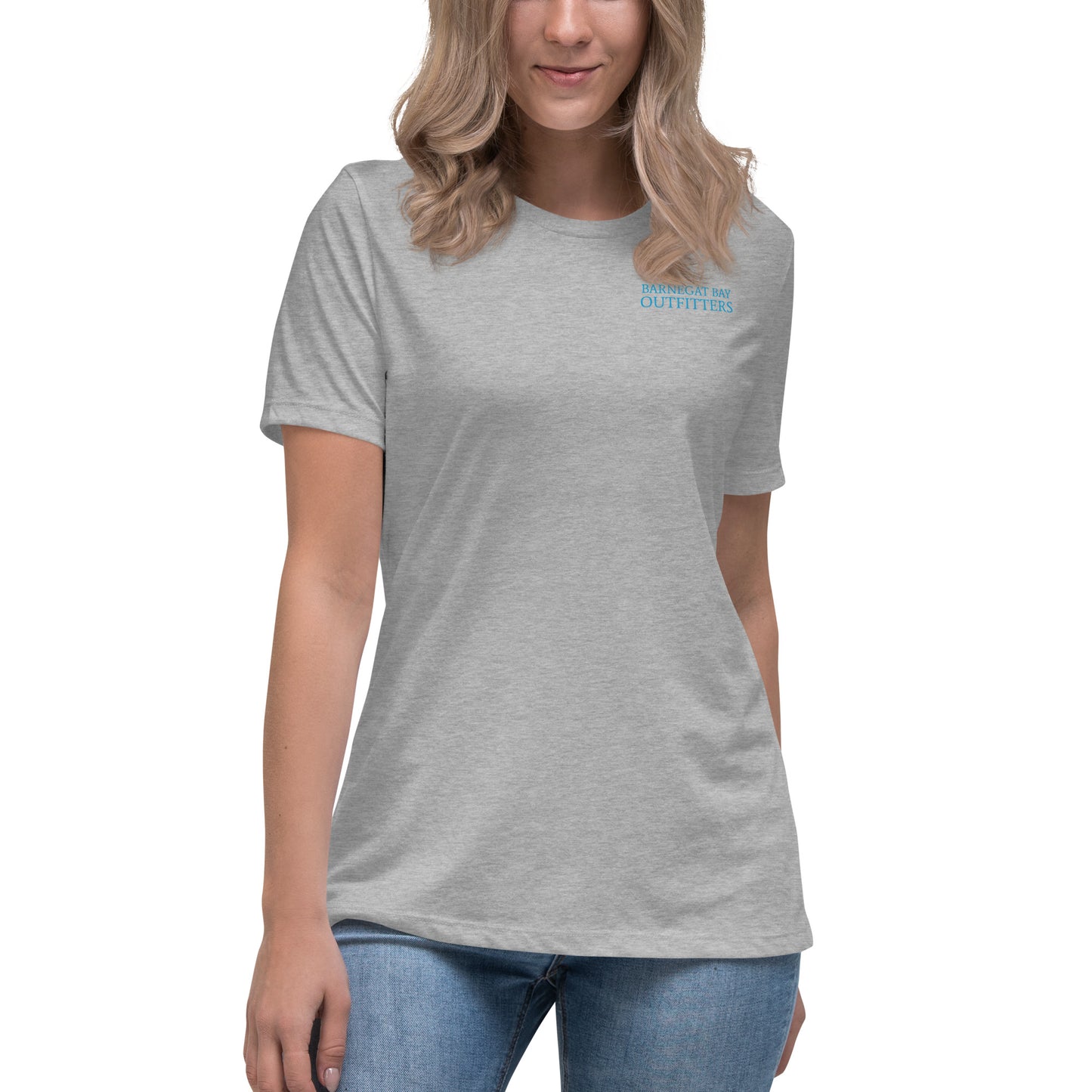 Barnegat Bay Outfitters Crab Logo Women's Relaxed T-Shirt - TR