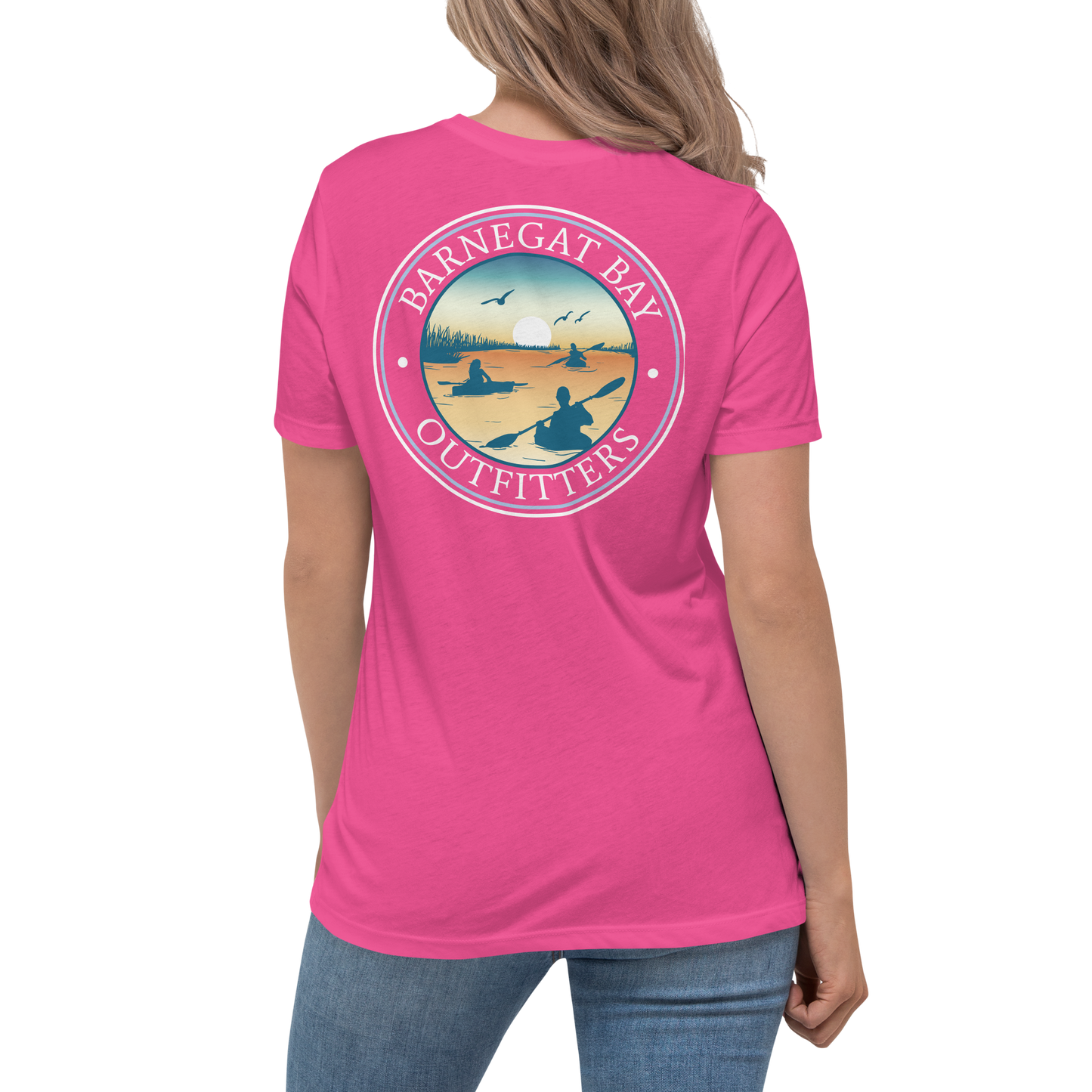 Kayak Women's Relaxed T-Shirt Light Logo