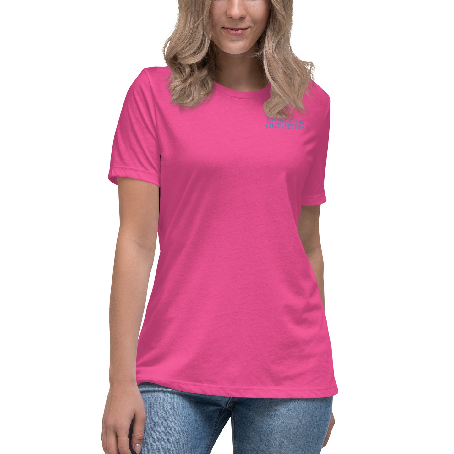 Barnegat Bay Outfitters Crab Logo Women's Relaxed T-Shirt - TR