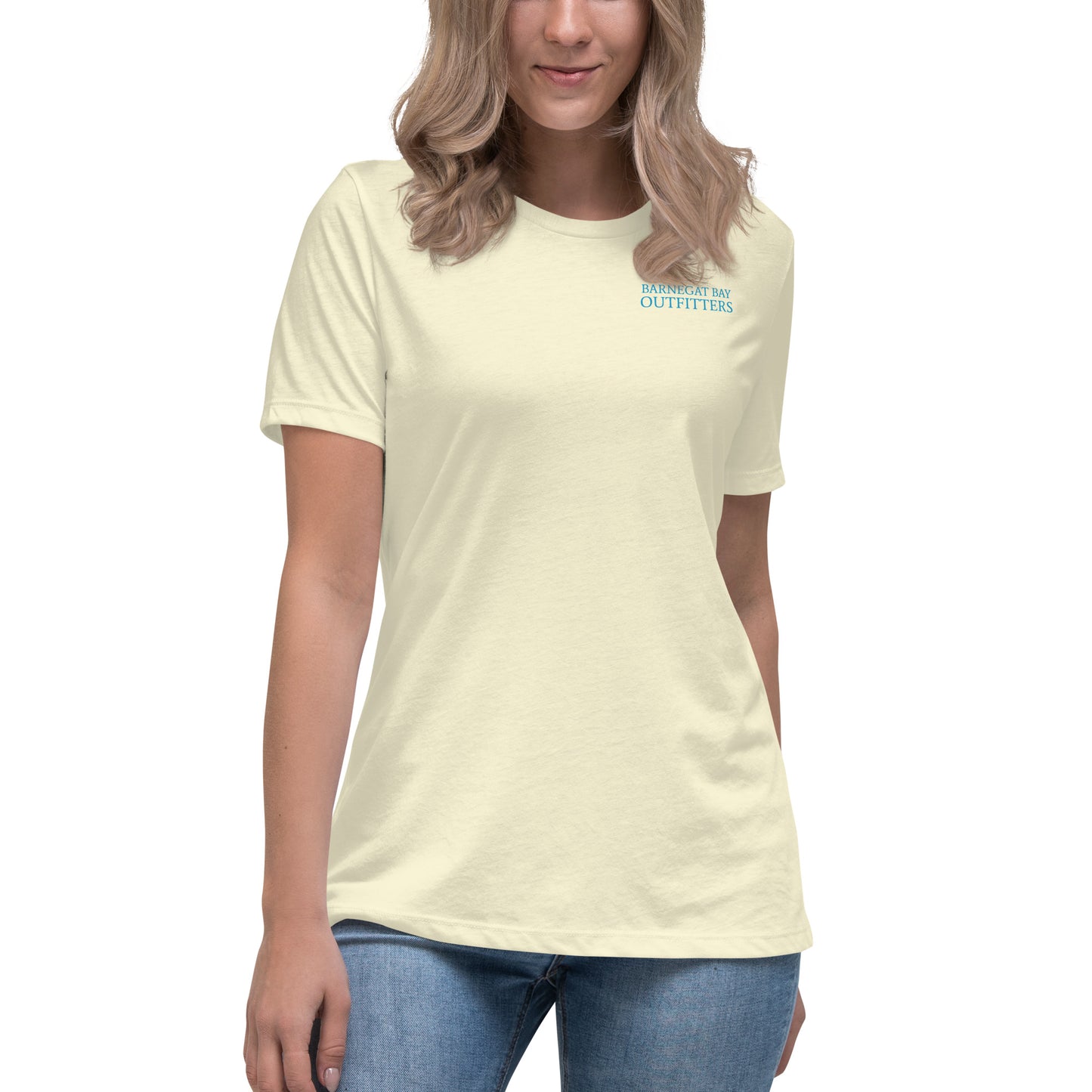 Barnegat Bay Outfitters Crab Logo Women's Relaxed T-Shirt - TR