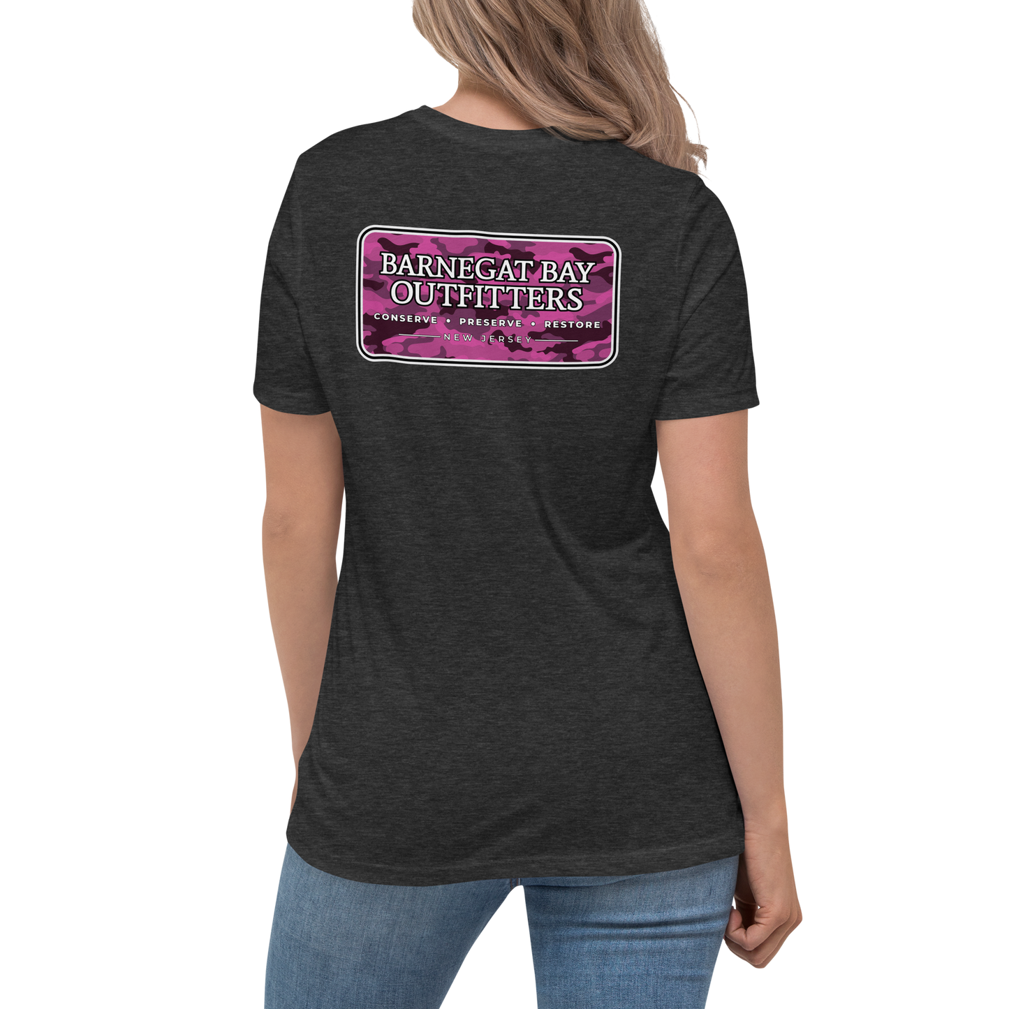 Pink Camo Women's Relaxed T-Shirt