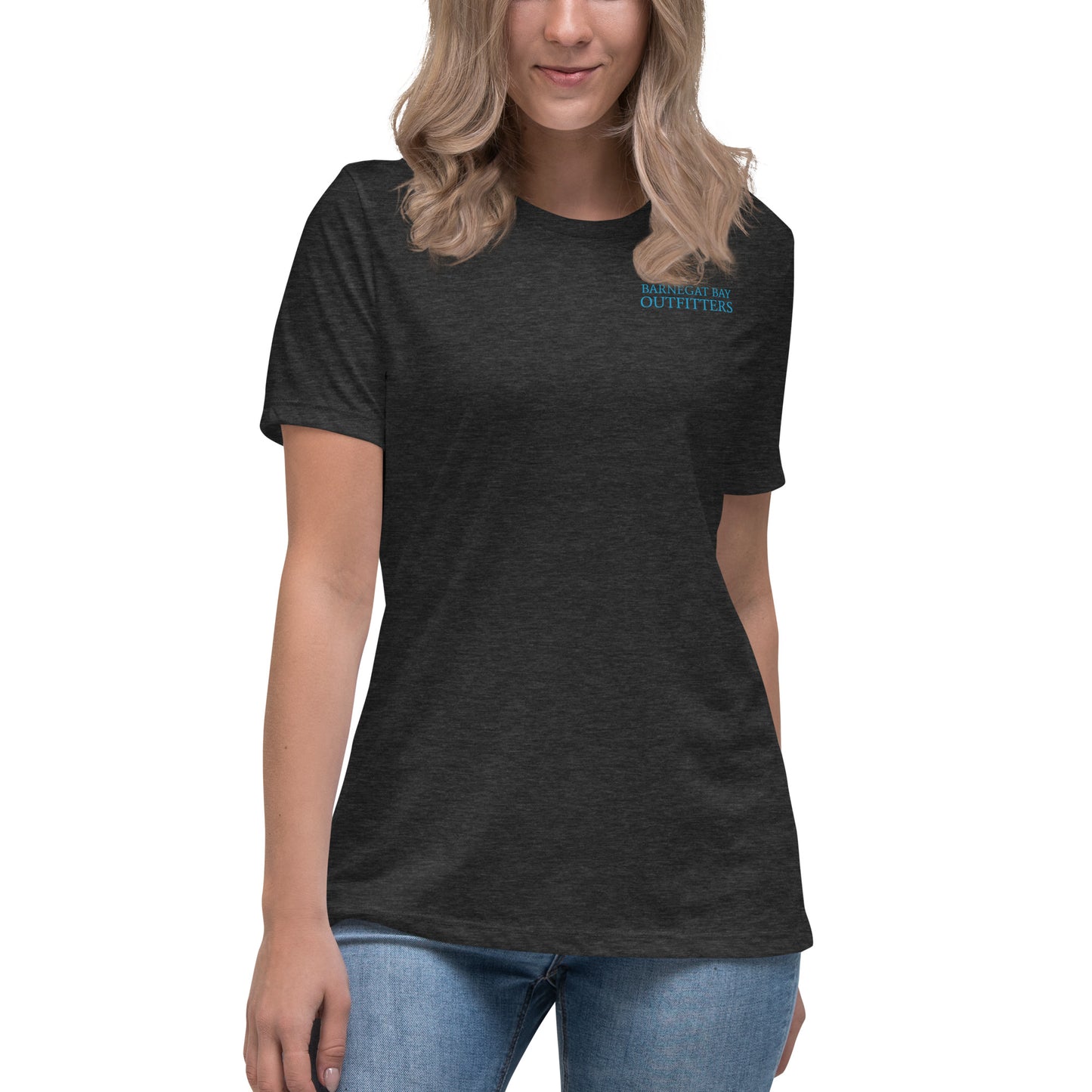 Barnegat Bay Outfitters Crab Logo Women's Relaxed T-Shirt - TR