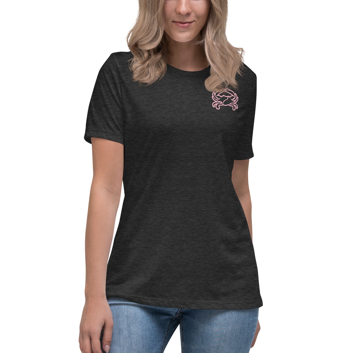 Barnegat Bay Outfitters Crab Logo Women's Relaxed Fit T-Shirt -- ABPK