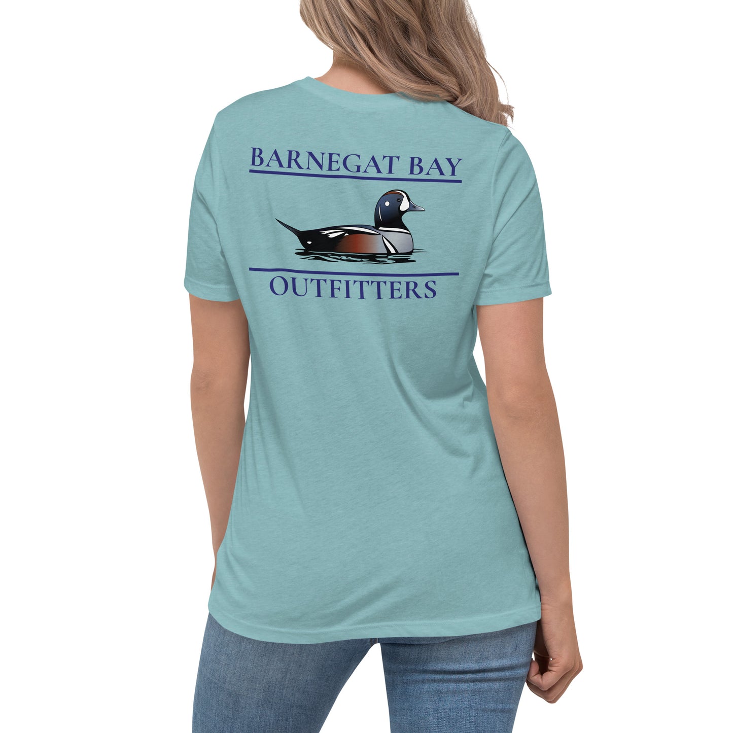 Barnegat Bay Outfitters Signature Harlequin Duck Women's Relaxed T-Shirt