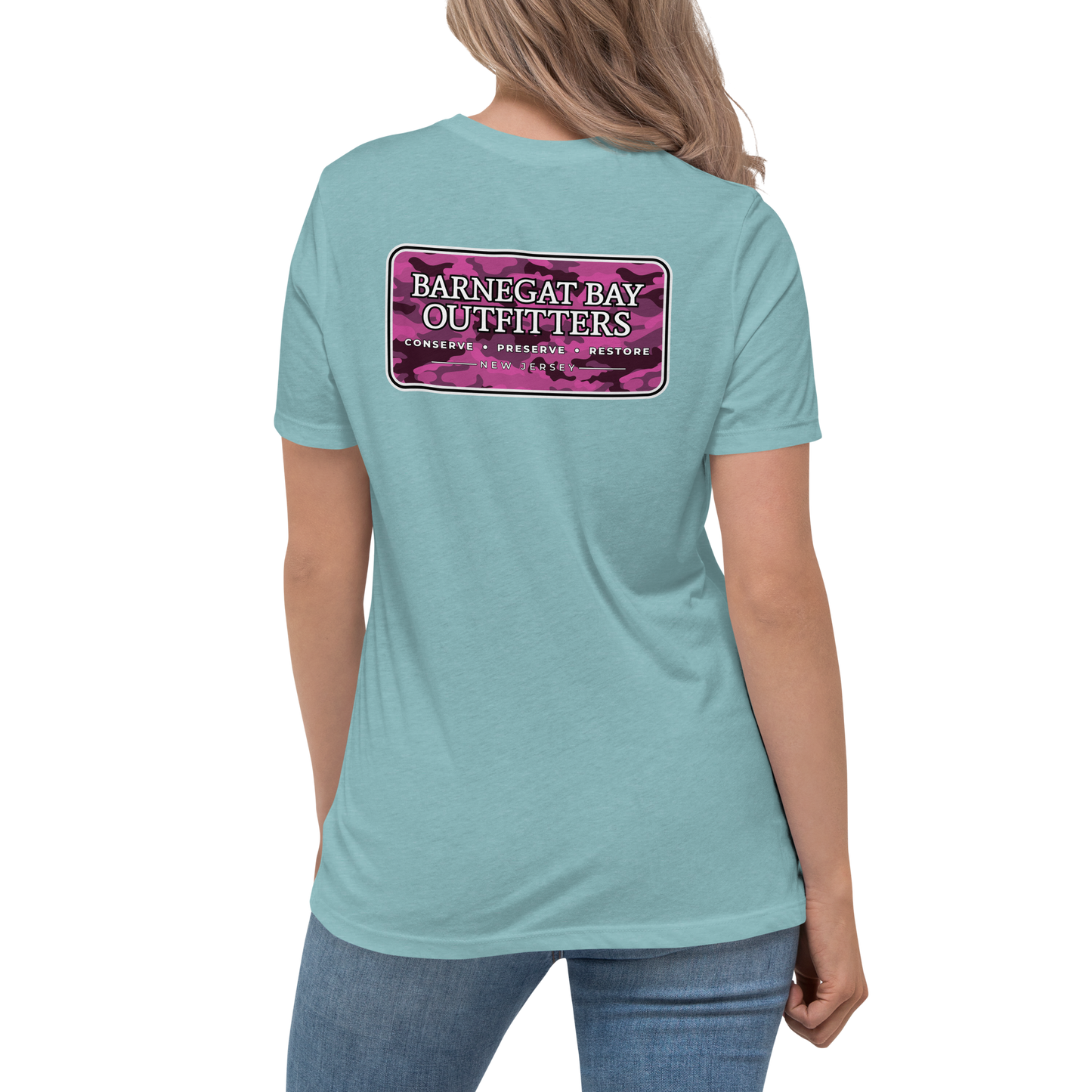 Pink Camo Women's Relaxed T-Shirt