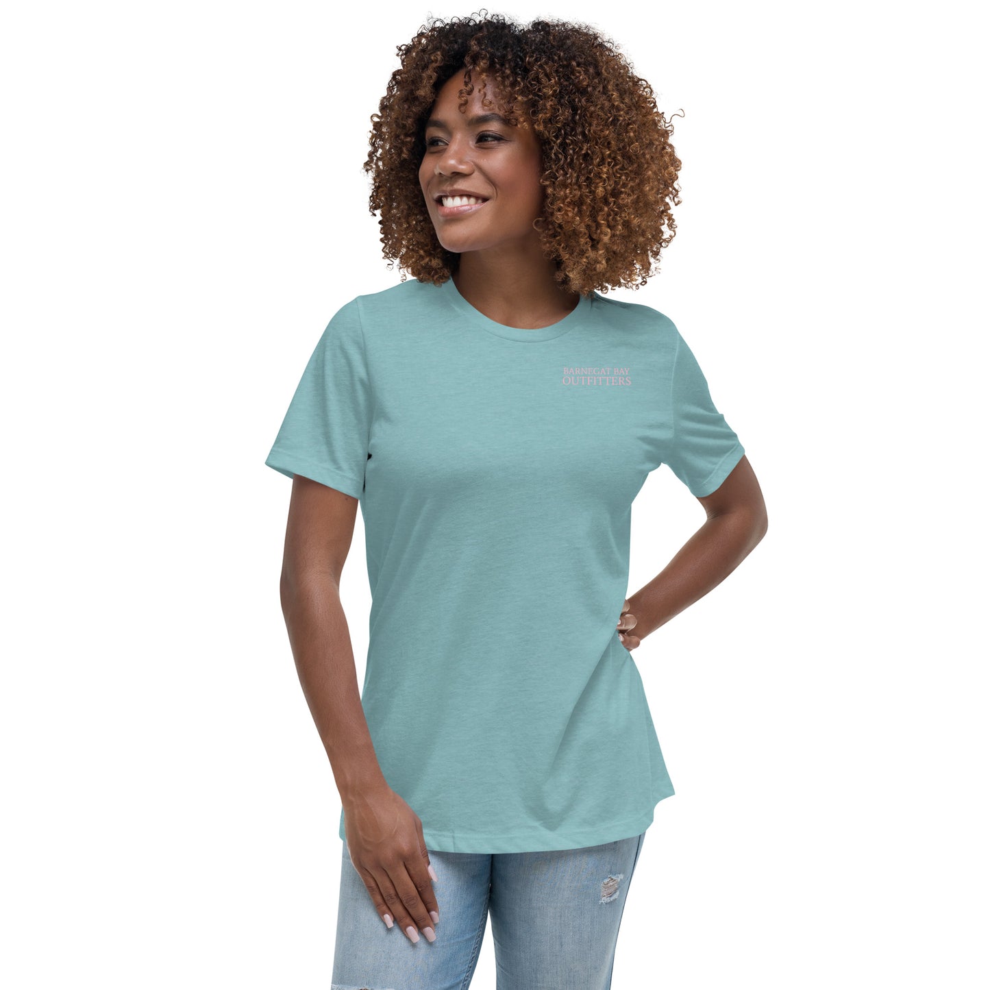 Barnegat Bay Outfitters Crab Logo Women's Relaxed T-Shirt - PK