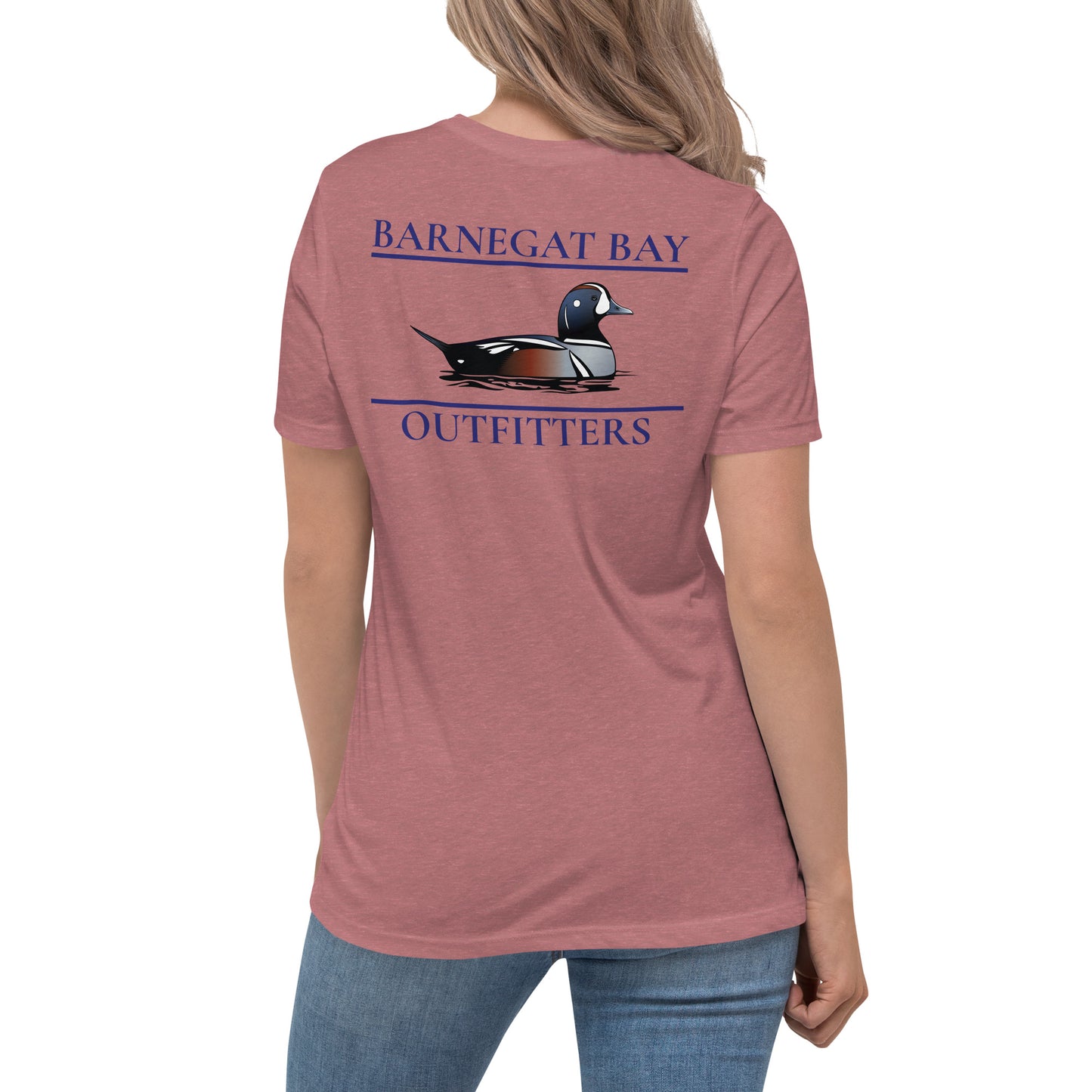 Barnegat Bay Outfitters Signature Harlequin Duck Women's Relaxed T-Shirt