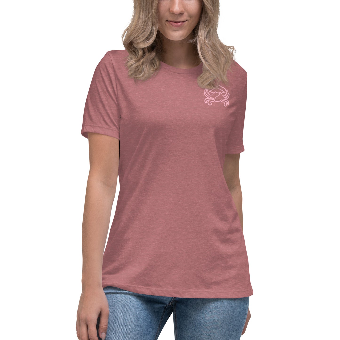 Barnegat Bay Outfitters Crab Logo Women's Relaxed Fit T-Shirt -- ABPK