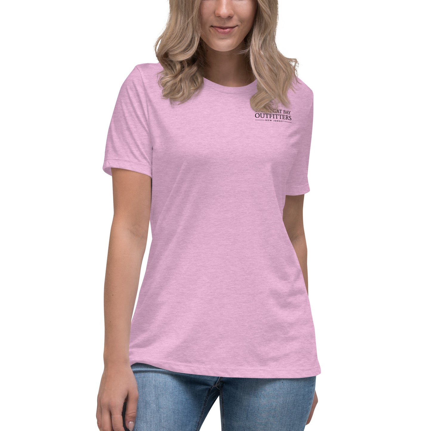 Barnegat Bay Outfitters Kayak Logo Women's Relaxed T-Shirt