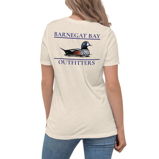 Barnegat Bay Outfitters Signature Harlequin Duck Women's Relaxed T-Shirt