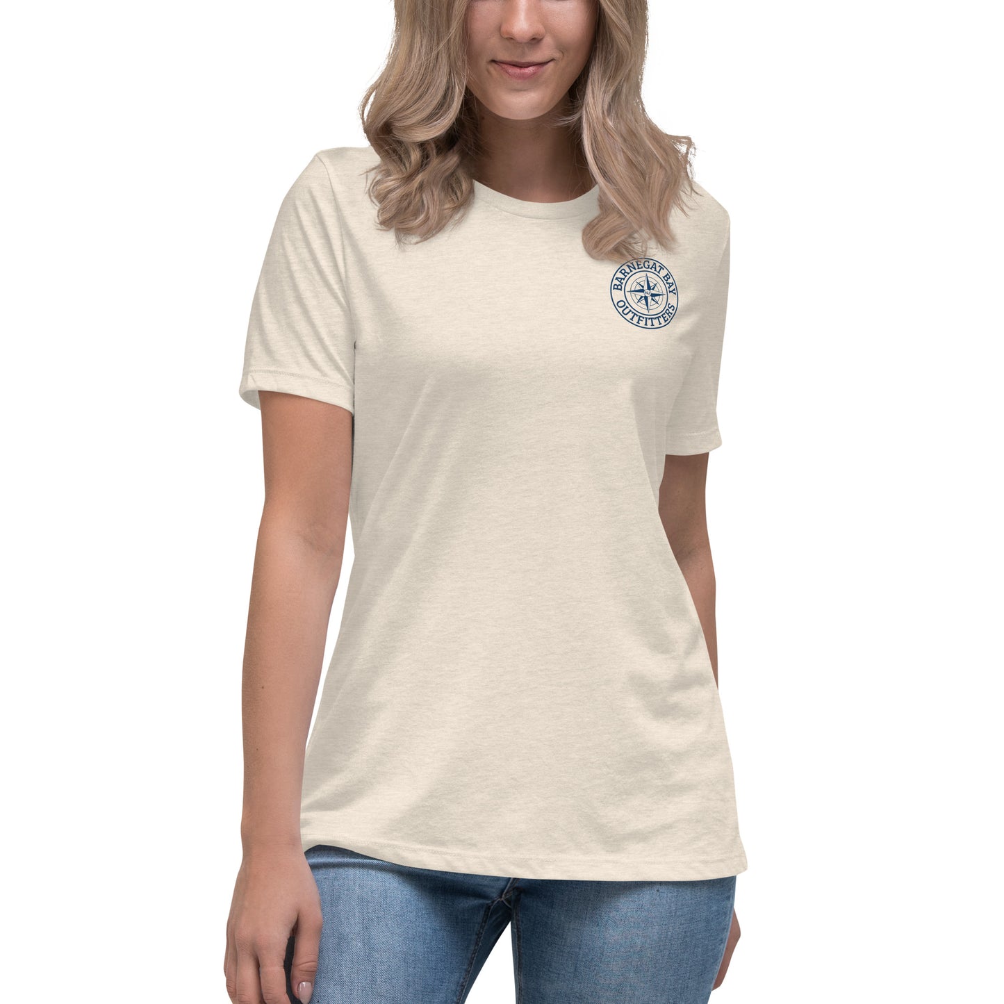 Barnegat Bay Outfitters Map Women's T-Shirt