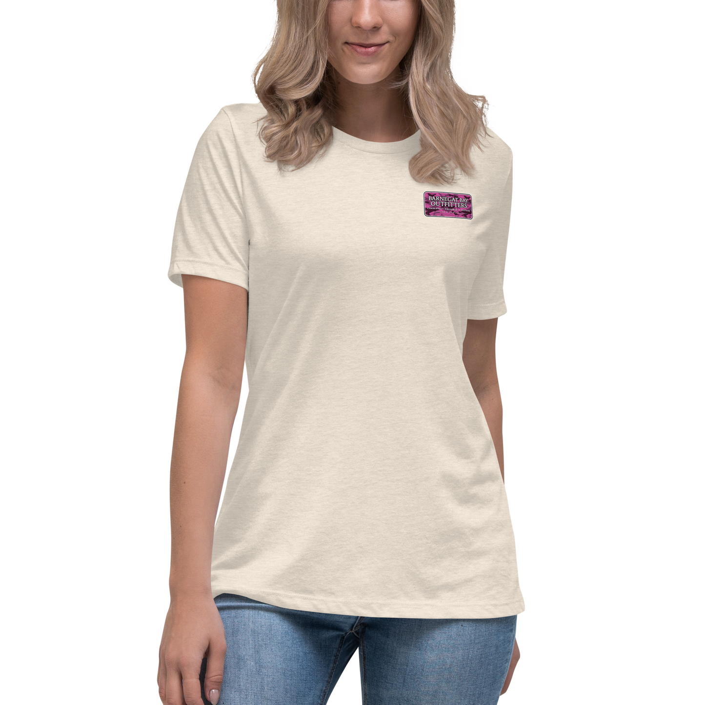 Pink Camo Women's Relaxed T-Shirt