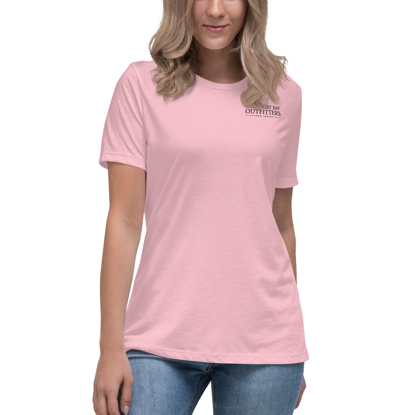 Barnegat Bay Outfitters Kayak Logo Women's Relaxed T-Shirt