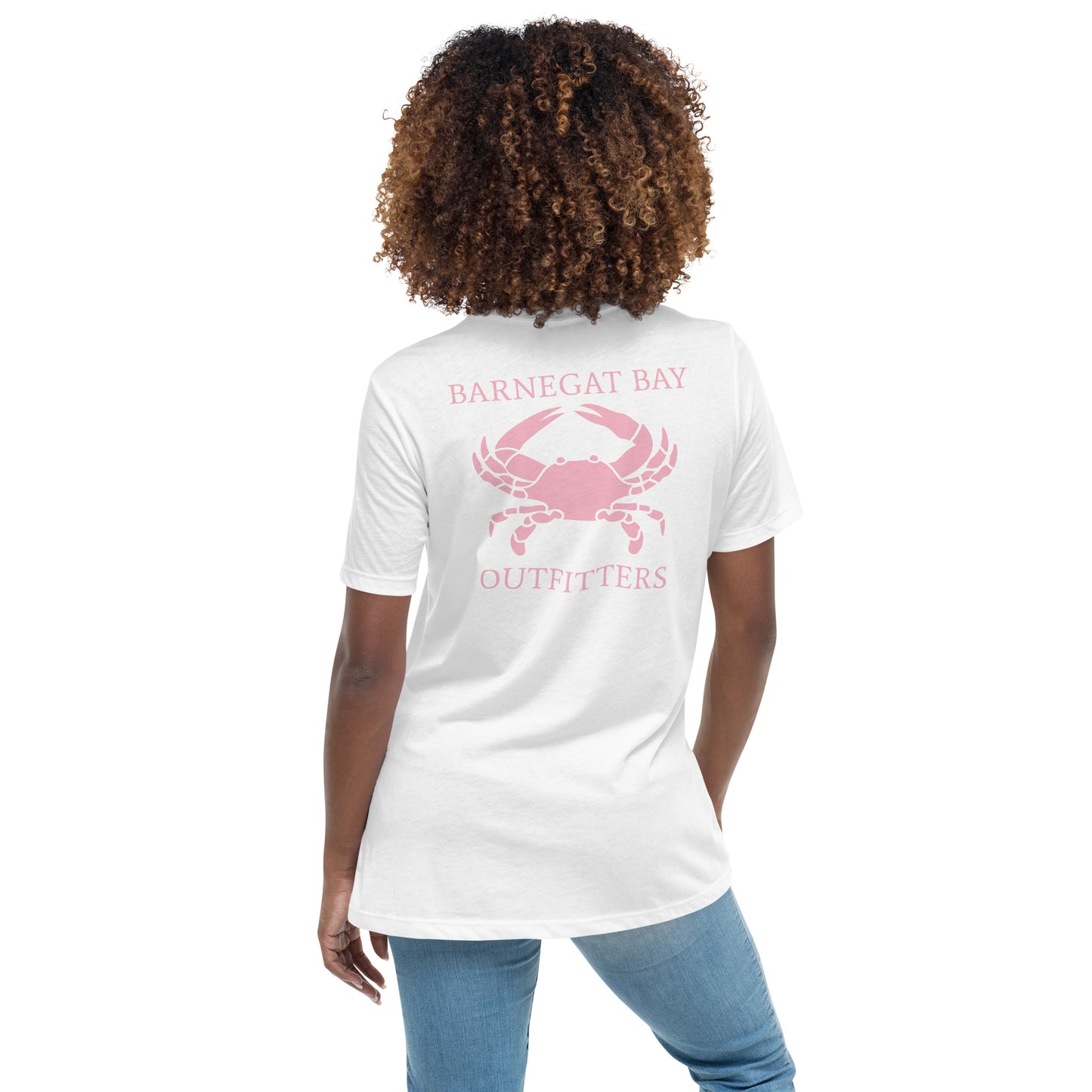 Barnegat Bay Outfitters Crab Logo Women's Relaxed T-Shirt - PK