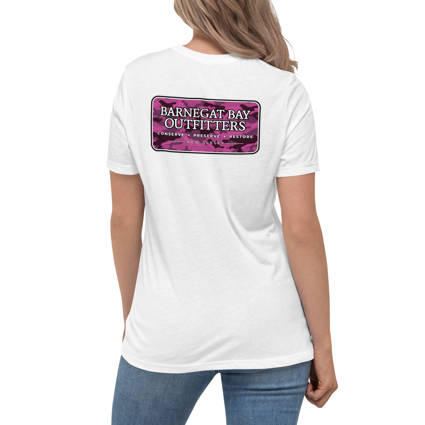 Pink Camo Women's Relaxed T-Shirt