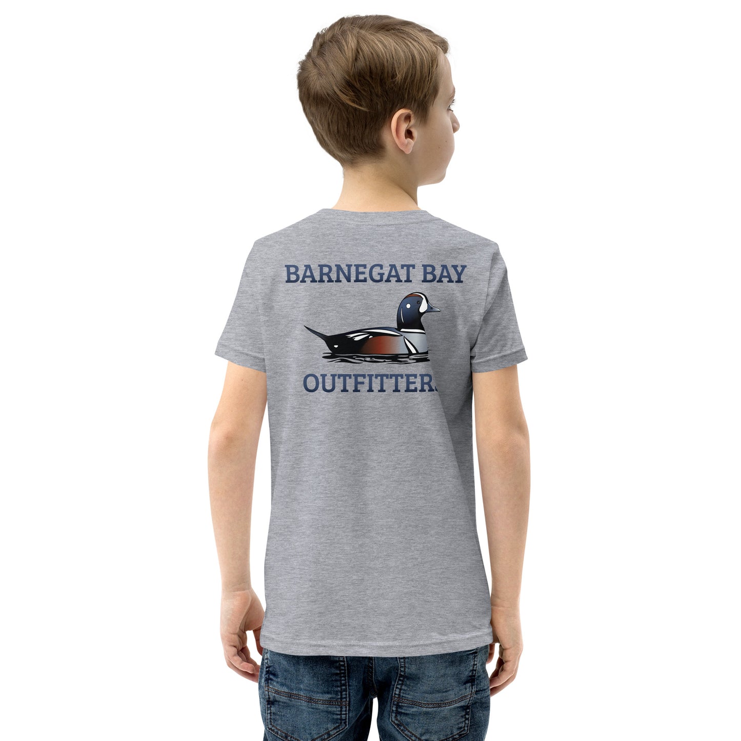 Barnegat Bay Outfitters Signature Harlequin Duck Youth Short Sleeve T-Shirt