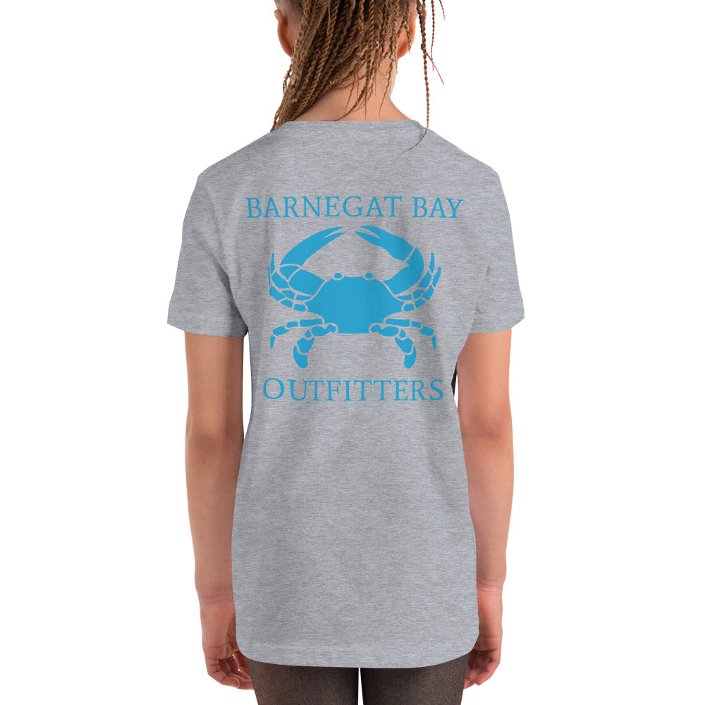 Barnegat Bay Outfitters Crab Logo Youth T-Shirt - TR