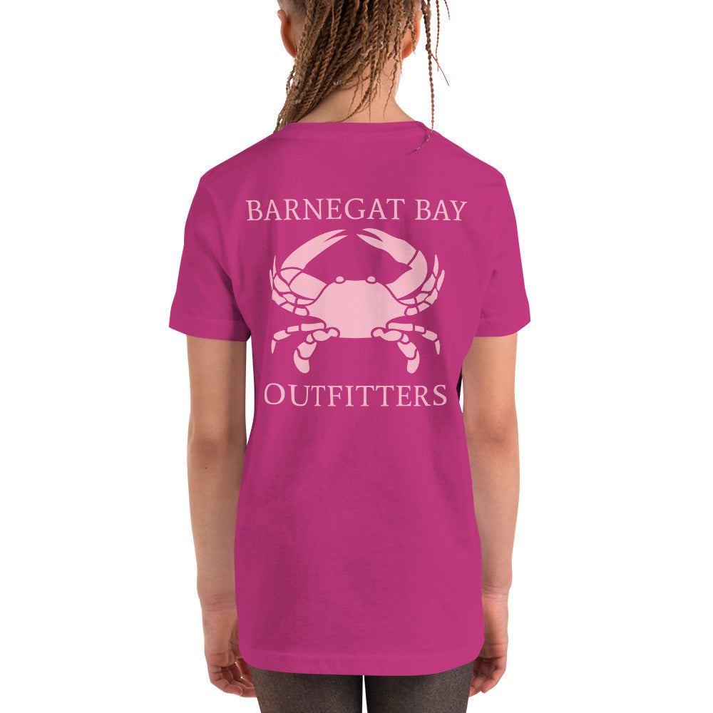 Barnegat Bay Outfitters Crab Logo Youth T-Shirt - PK