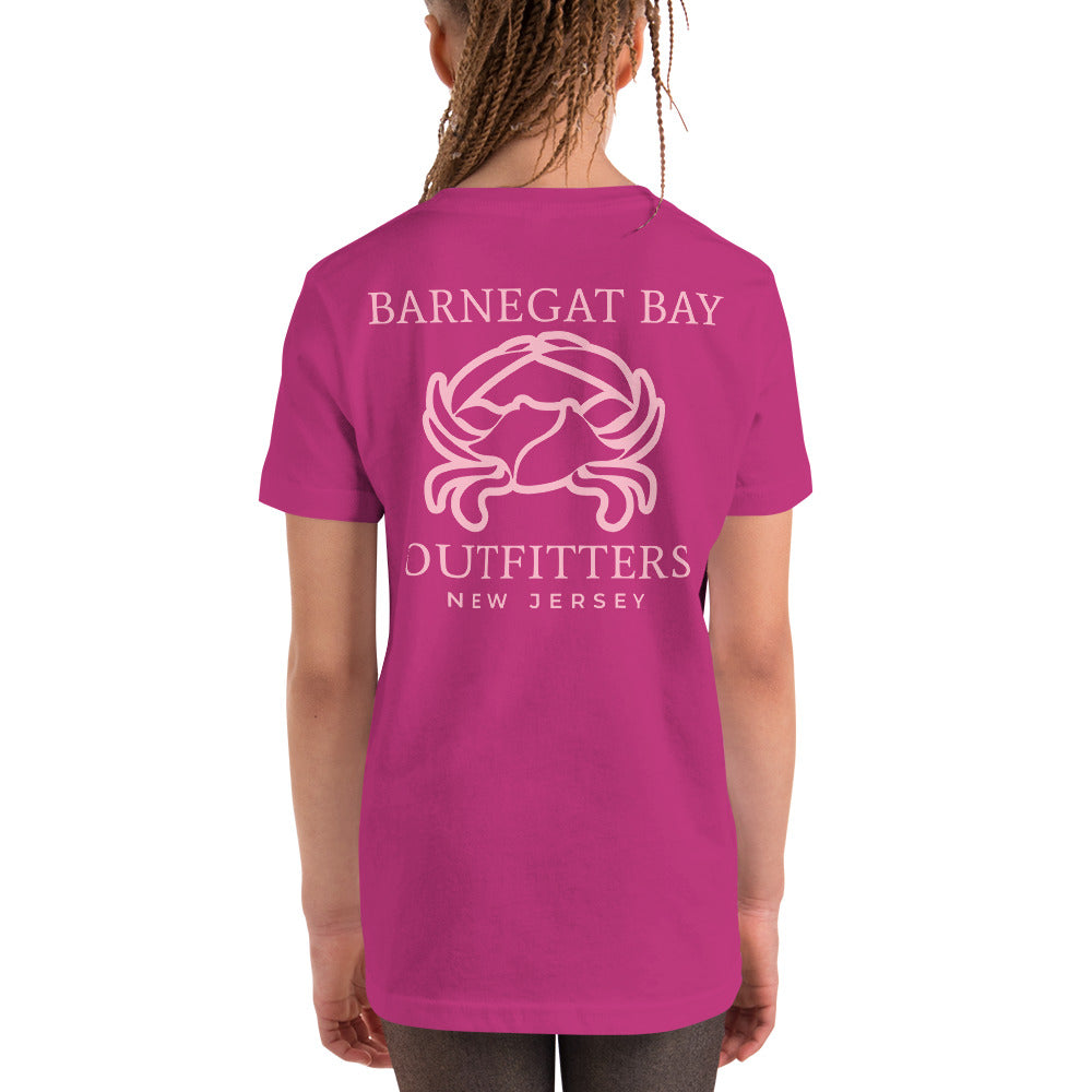 Barnegat Bay Outfitters Crab Logo Youth T-Shirt - ABPK