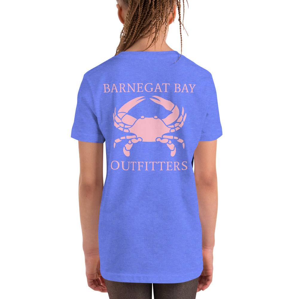 Barnegat Bay Outfitters Crab Logo Youth T-Shirt - PK