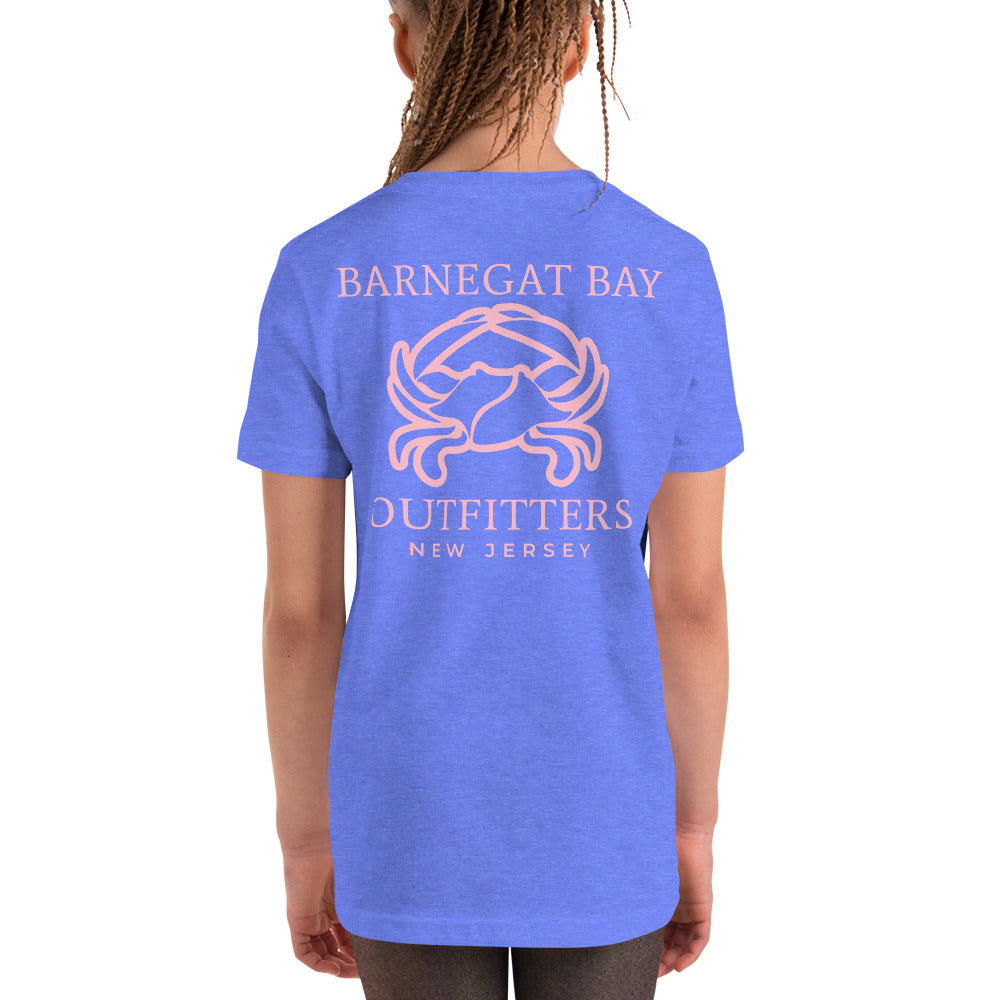 Barnegat Bay Outfitters Crab Logo Youth T-Shirt - ABPK