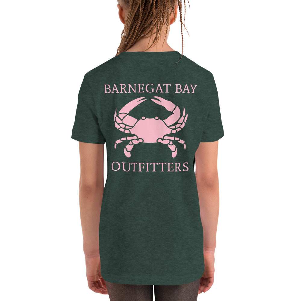 Barnegat Bay Outfitters Crab Logo Youth T-Shirt - PK