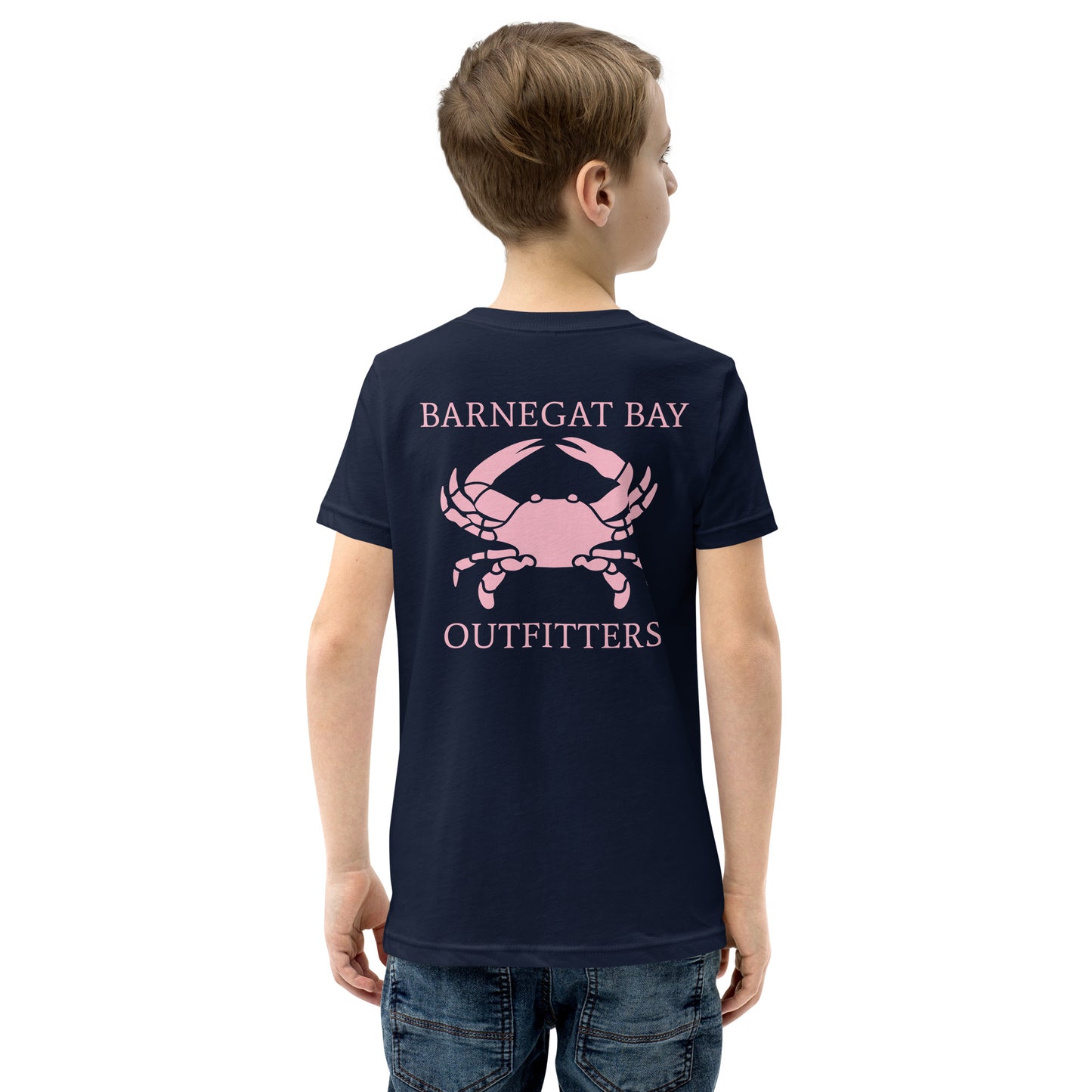 Barnegat Bay Outfitters Crab Logo Youth T-Shirt - PK