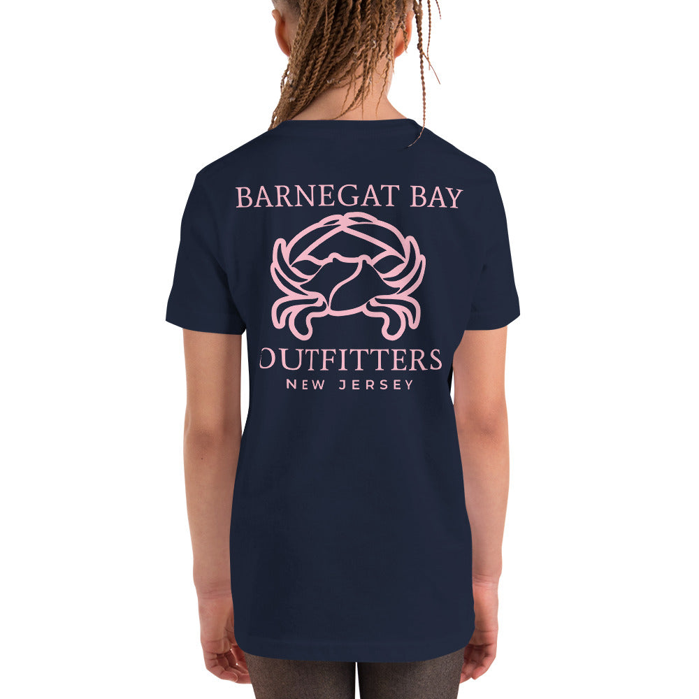 Barnegat Bay Outfitters Crab Logo Youth T-Shirt - ABPK