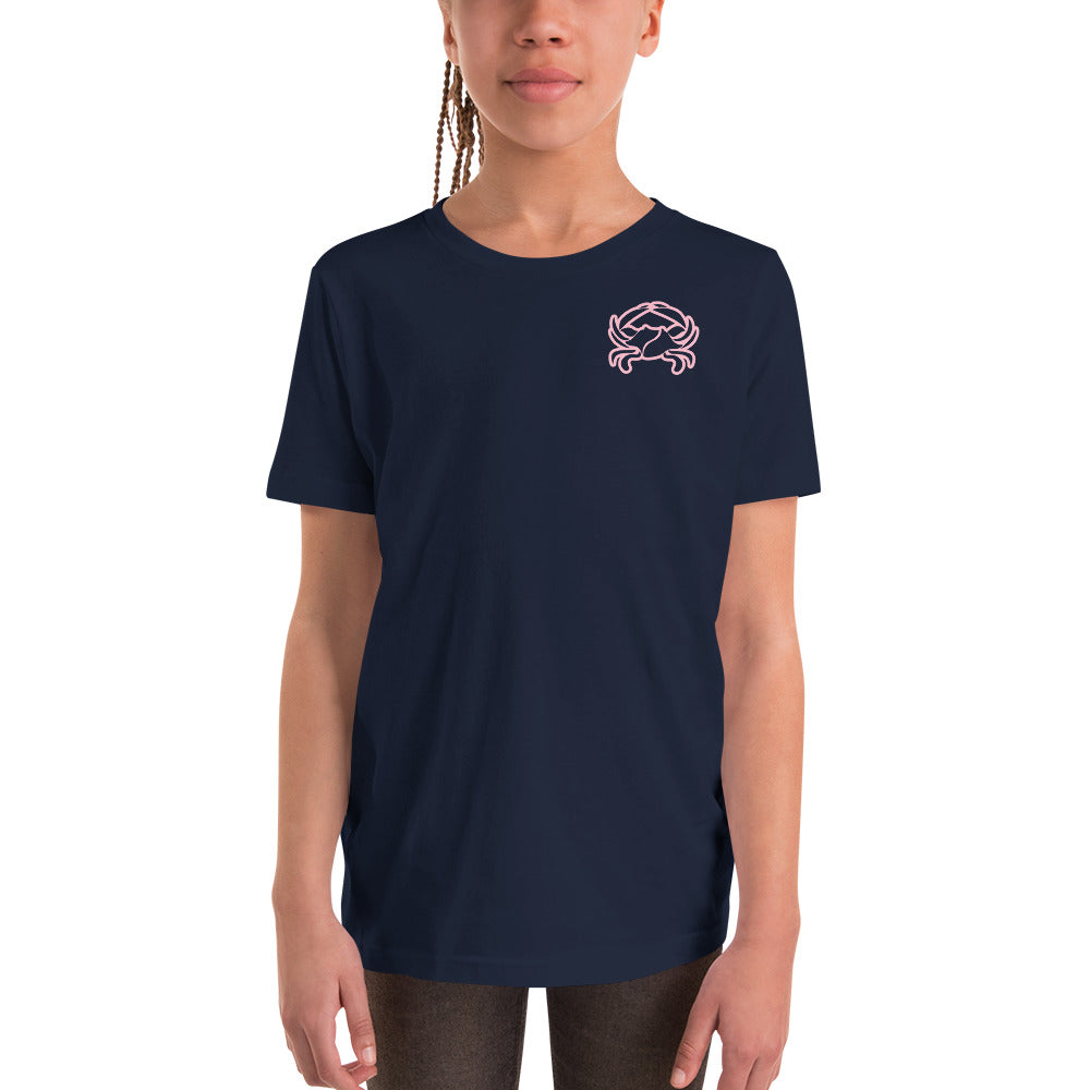 Barnegat Bay Outfitters Crab Logo Youth T-Shirt - ABPK