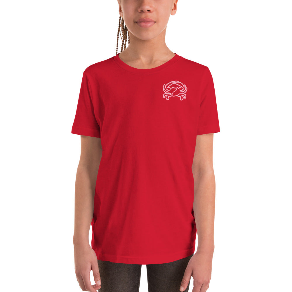 Barnegat Bay Outfitters Crab Logo Youth T-Shirt - ABPK