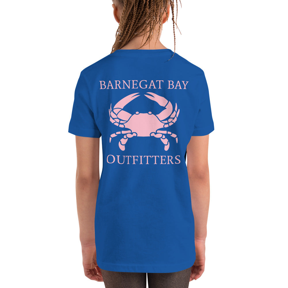 Barnegat Bay Outfitters Crab Logo Youth T-Shirt - PK