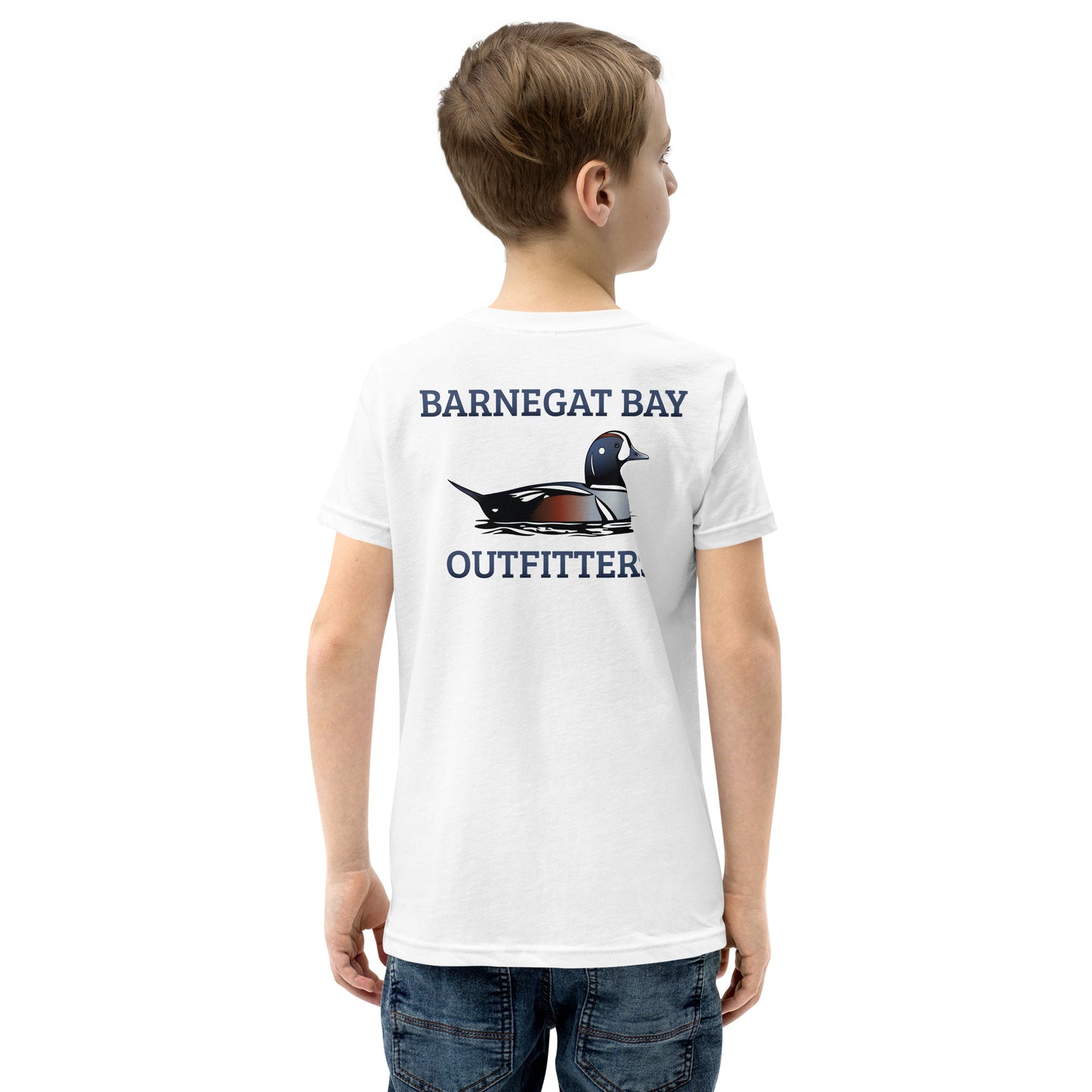 Barnegat Bay Outfitters Signature Harlequin Duck Youth Short Sleeve T-Shirt