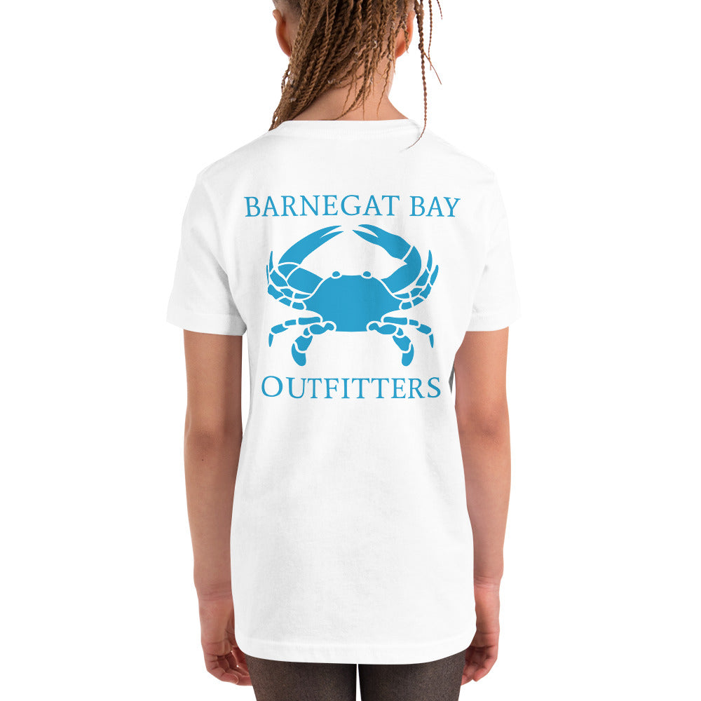 Barnegat Bay Outfitters Crab Logo Youth T-Shirt - TR